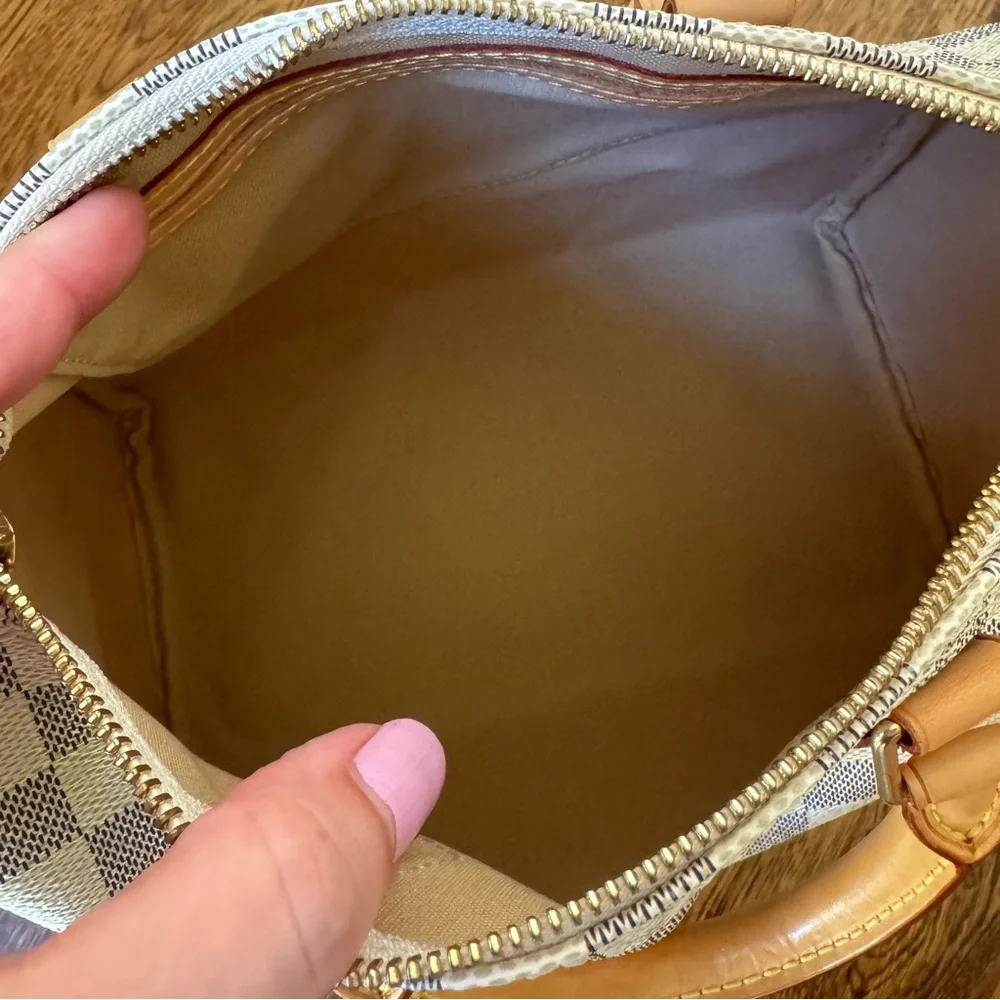 ❤️SOLD❤️ Louis Vuitton Damier Azur Speedy 25 - GORGEOUS Condition! - Picture 10 of 14